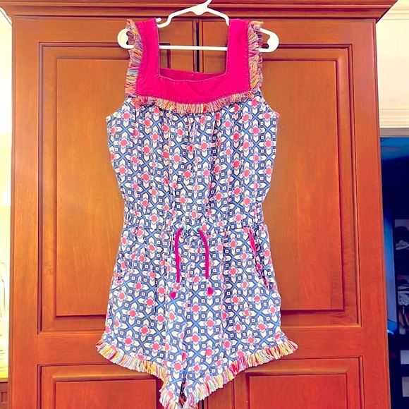 Matilda Jane Rainbow Fringe Romper - Picture 2 of 6